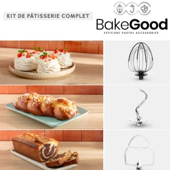 Bake Partner, Robot Patissier Puissant De 1 100 W