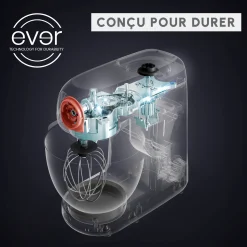 Bake Partner, Robot Patissier Puissant De 1 100 W