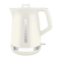 Bouilloire Electrique Soleil Ivoire, 1,7 L, Design Retro Vintage