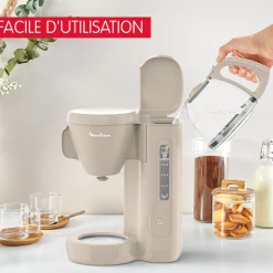 Cafetiere Filtre Morning Gris Chaud