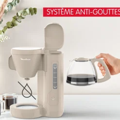 Cafetiere Filtre Morning Gris Chaud