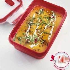 Clip Micro Boite Ronde 2,6L Rouge