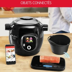 Cookeo + Connect, Multicuiseur Connecte, 6L (2/6 Pers.), Balance De Cuisine