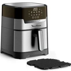 Easy Fry & Grill, Friteuse Sans Huile 4,2L (6 Pers.), Air Fryer, Grill, 8 Prog.,
