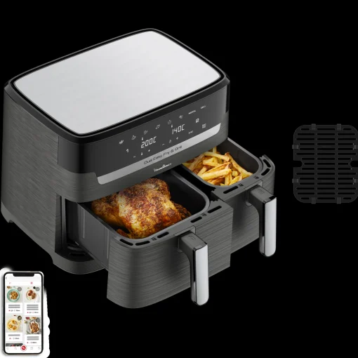 Friteuse A Air Dual Easy Fry & Grill 8,3 L