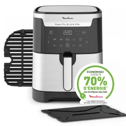 Friteuse A Air Easy Fry & Grill Xxl 6,5 L, Air Fryer, Grill, 8 Prog., 2 Zones Cuisson
