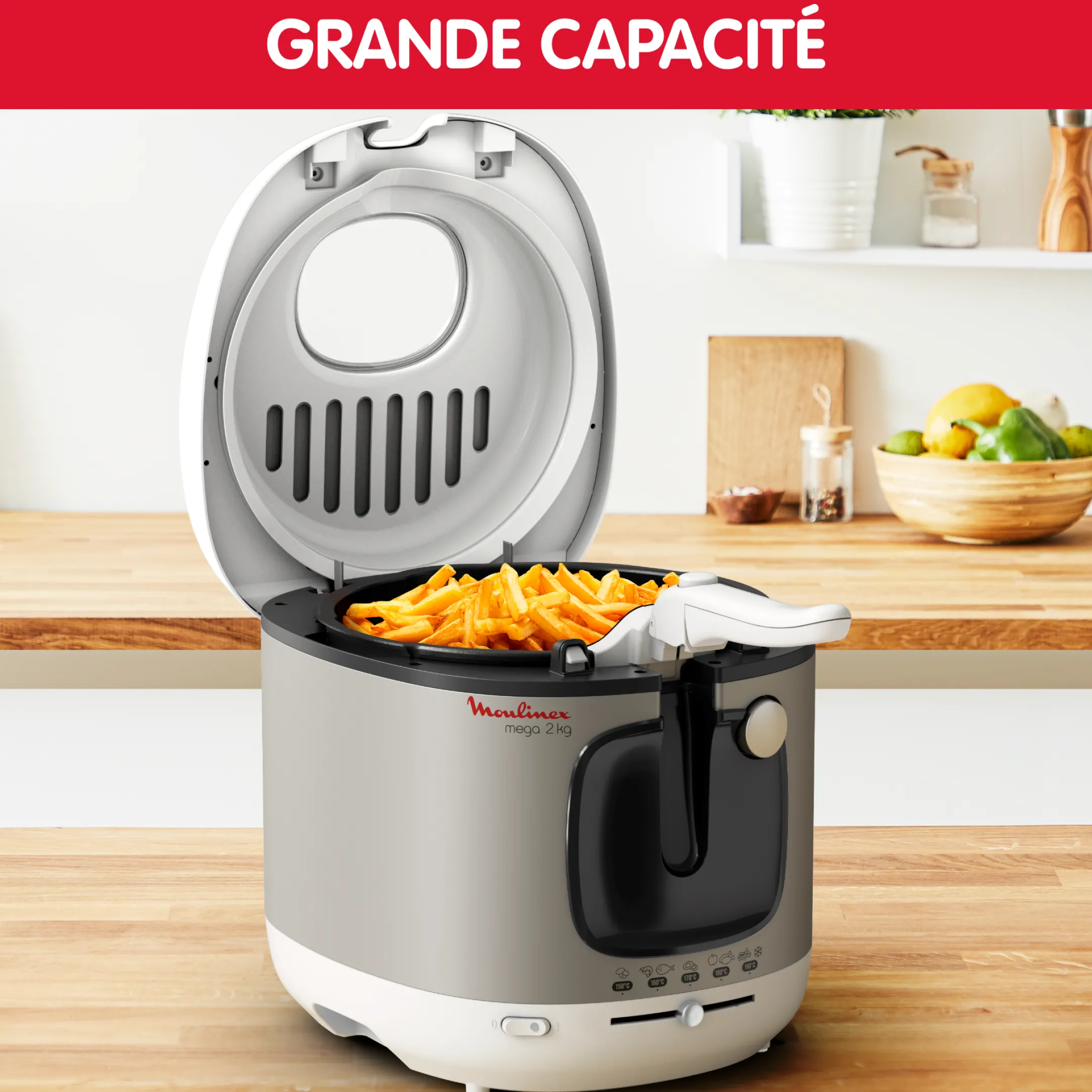 Friteuse Electrique Mega Xxl 2Kg