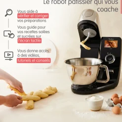 I-Coach Touch, Robot Patissier Connecte, 21 Programmes, Coaching Sur L'Ecran, Balance