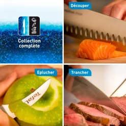 Ingenio Ice Force Set 4 Couteaux A Steak Inox