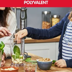 Quickchef 4 En 1 Noir /Inox 1000W + 3 Accessoires