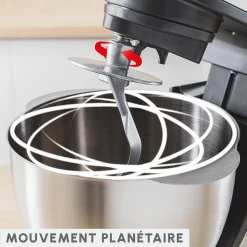 Robot Patissier Bake Essential, Bol De 4.8 L, Kit De Patisserie, 800 W